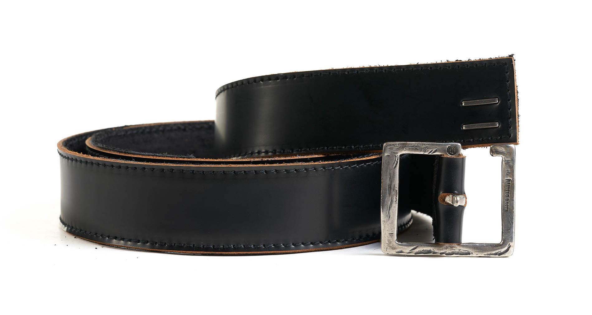 daniele basta leather and silver bags - FRONT